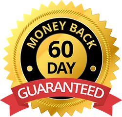 Glycotide 60-day money-back guarantee badge